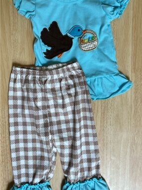 Girls Easter boutique set